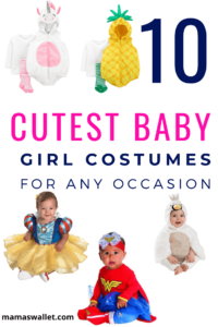 Disney Snow White baby costume with puffy sleeves and yellow skirt