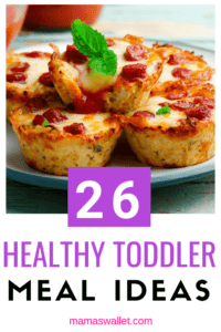 26 Healthy Toddler Meal Ideas