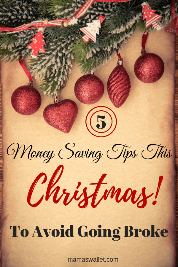 5 Money Saving Tips This Christmas To Avoid Going Broke
