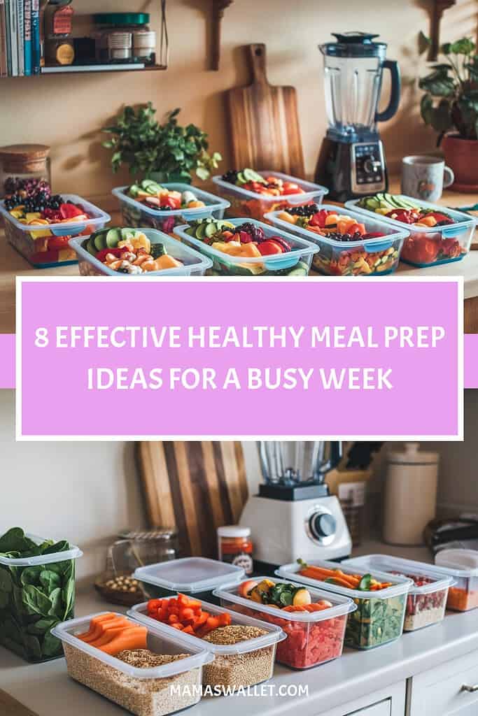 8 Effective Healthy Meal Prep Ideas For A Busy Week