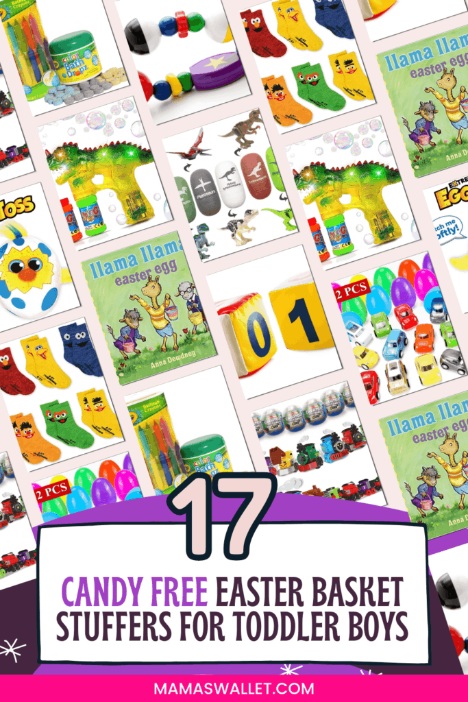 Best 17 Candy Free Easter Basket Stuffers For Toddler Boys
