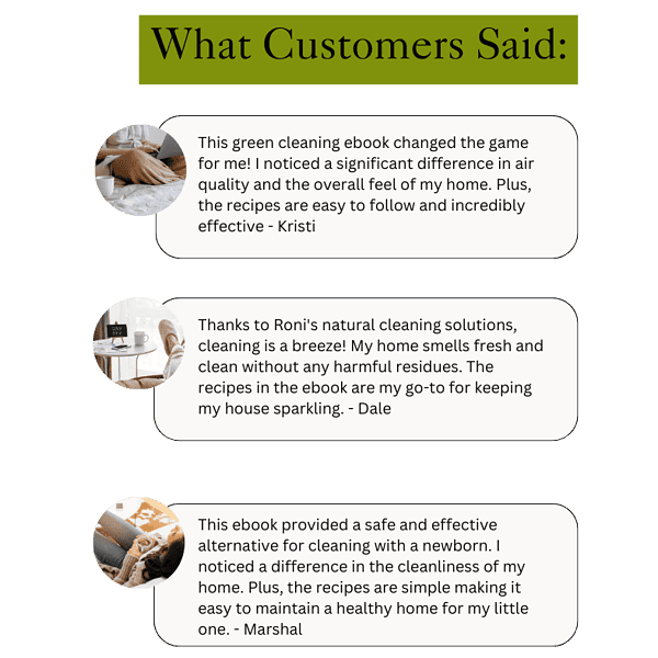 Ultimate Diy Green Cleaner: Safe &Amp; Eco-Friendly 5 Customer Testimonials diy green cleaner | Mamas Wallet