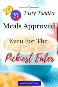 Twenty Six Tasty Toddler Meals Approved, Even For The Pickiest Eater