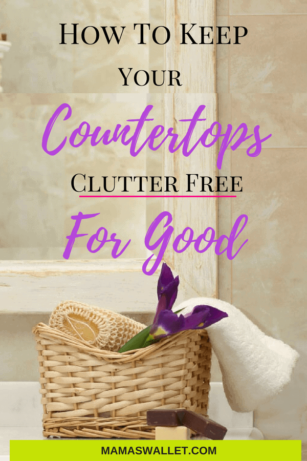 How To Keep Your Countertops Clutter Free