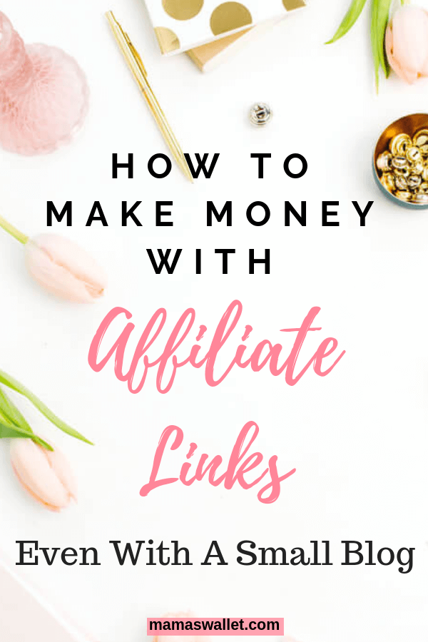 How To Make Money With Affiliate Links Even With A Small Blog