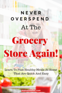 Never Overspend At The Grocery Store Again