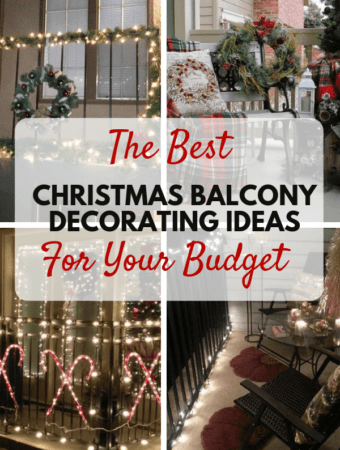The Best Christmas Balcony Decorating Ideas For Your Budget