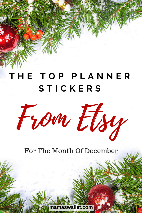 Etsy has such a large selection of some of the best planner stickers for top planners on the market like Erin Condren, The Happy Planner, and more. If you have not started planning your month, go ahead and get a head start with this list of awesome shops.