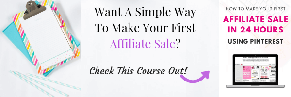 How To Make Your First Affiliate Sale