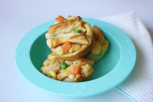 toddler mini chicken pot pie