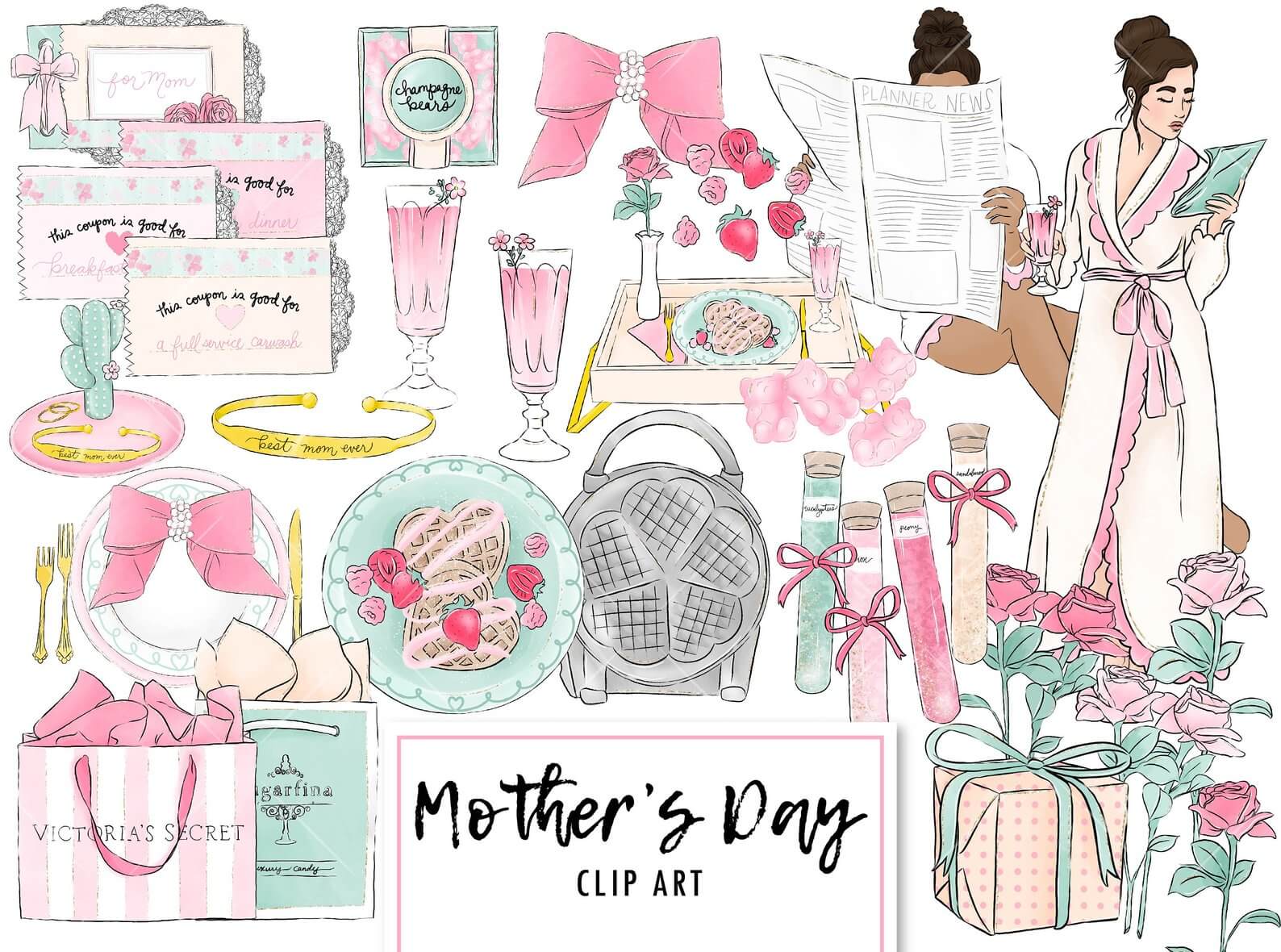Mothers Day Planner Stickers 2 | Mamas Wallet
