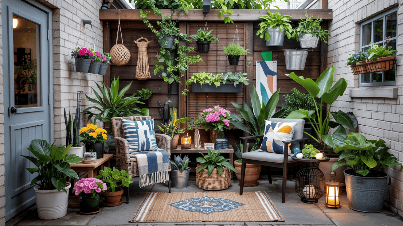 10 Stunning Plant Decorating Ideas For Your Small Patio Garden